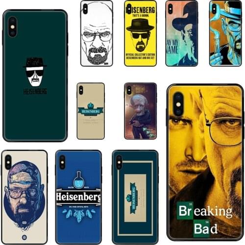 Breaking Bad Heisenberg Less Special Luxury Black Soft Phone Case For Samsung Galaxy A10S A20 A20S A20E A21S A30S A40 A50 A70