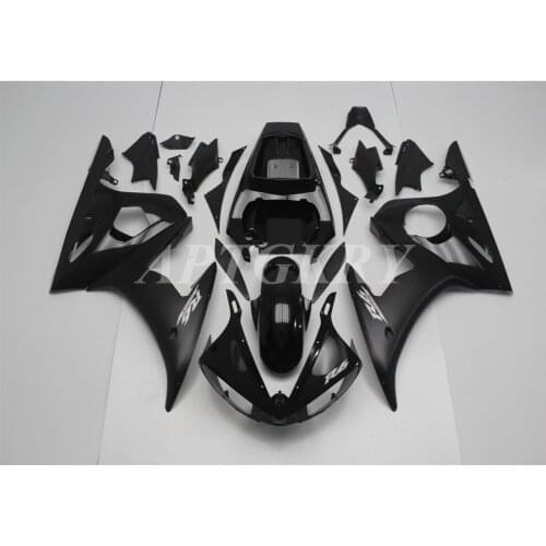 New ABS Plastic Shell Motorcycle Fairing Kits Fit For Yamaha YZF 600 R6 2003 2004 2005 R6 03 04 05 Custom Black Matte
