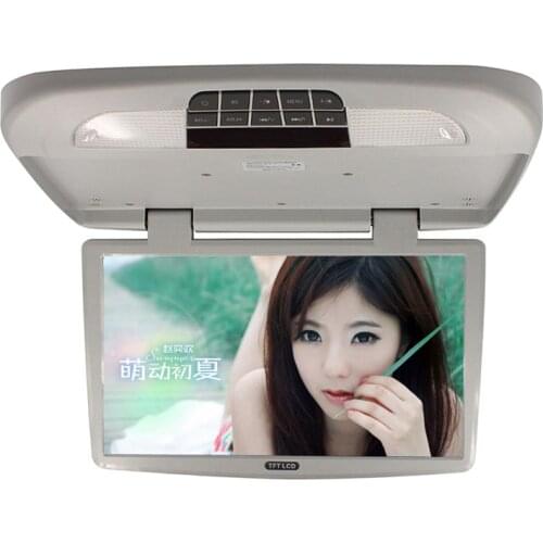 18.5" Flip Down Monitor TFT LCD Car Roof Mount Monitor Overhead Roof Car Monitors
