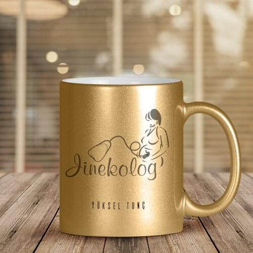 Personalized Professional Gynaecologist Gilded Mug Cup-1