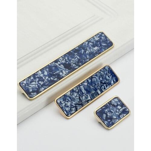 Handles For Kitchen Cabinets Drawer Knob For Furniture Wardrobe Door Bathroom Wall Nortic Style Zinc Alloy Acrylic 96/160mm