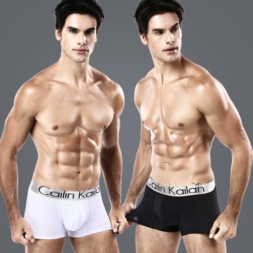 MIke Fiber Cotton Boxershorts Men Comforable Panties Set Gay Sexy Underwear Man Boxer 10 Color Free Shipping L/XL/XXL/3XL 0307