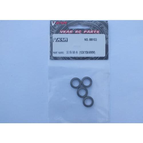 Vkar Bison RC CAR PARTS BALL BEARING*4 (10X15X4MM) BB103