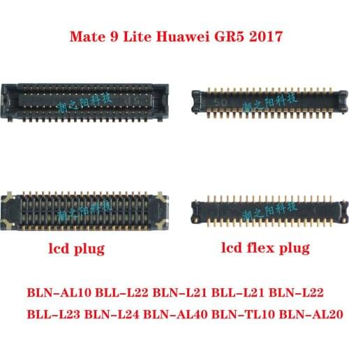 LCD Display FPC Connector Plug MotherBoard Pin For Huawei Mate 9 Lite GR5 2017