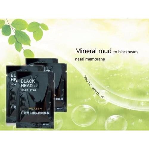 5pcs/lot Facial Black Mask Face Care Nose Acne Blackhead Remover Minerals Pore Cleanser Mask Black Head Strip Maquiagem