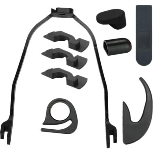 Novel-For XiaoMi MIJIA M365 Pro Electric Scooter Accessories Rear Fender Bracket Foot Support Sleeve Tail Pad Accessories