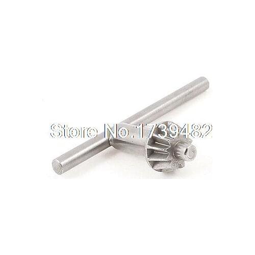 White T Shaped 13mm Gear 6mm Pilot Diameter Metal Drill Chuck Key
