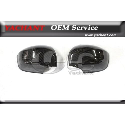 Carbon Fiber Side Mirror Cover(2 PCS) Fit For 2008-2013 Nissan Skyline R35 GTR