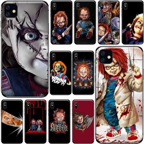 CHUCKY Horror CHUCKY CHILDS Movie Phone Case for iPhone 11 12 pro MINI XS MAX 8 7 6 6S Plus X 5S SE 2020 XR