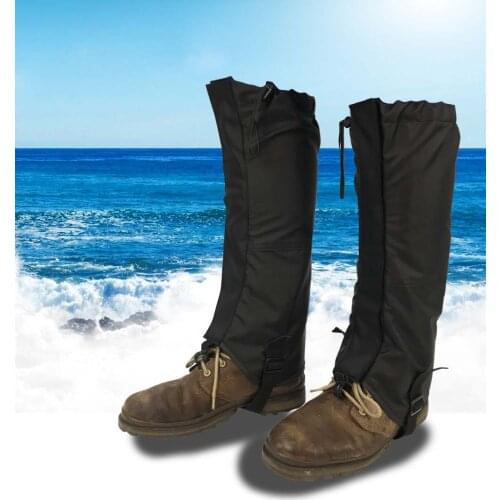 Unisex Outdoor Mountain Snow Cover Desert Foot Cover Waterproof Breathable Sandproof Warm Protective Leg Cover Leg Binding