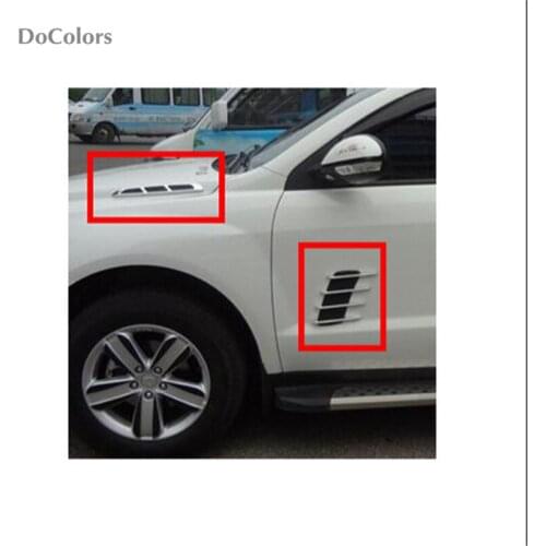DoColors Car Styling Simulation Vents Decorative case For Volkswagen vw POLO Tiguan Passat CC Golf GTI R20 R36 EOS Scirocco