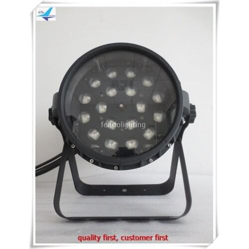Fly case Studio Wash 18x18w rgbwa uv 6 in 1 outdoor led par zoom light or LED Par Light with zoom for party
