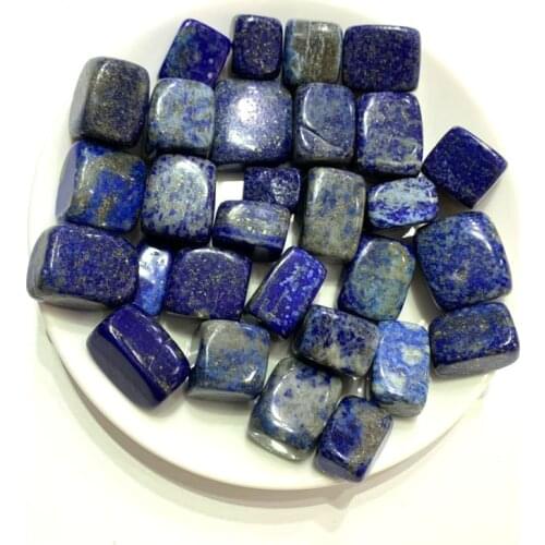 100g Natural large lapis lazuli gravel crystal original stone granule fish tank flower landscaping decoration small stone batch