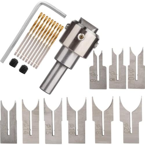 Rugby Cutter Router Bit Wood Working Accessories Oval Wooden Beads Drill Router CNC Milling Cutter for Woodworking