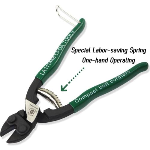 LAOA Cr-Mo Steel Wire Cutter Mini Handheld Cutting Cables 64HRC Diagonal Pliers Electrician Delicated Tools
