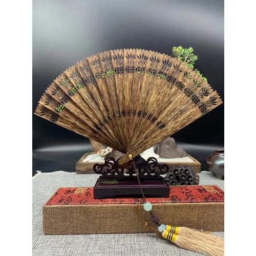 5A Vietnam Nha Trang Full Oil Agarwood Fan Oudh Ornaments Natural Wild Agilawood Rich Aroma Oud Home Fragrant Wood Decorate