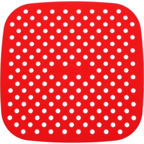 1Pc Air Fryer Liner Reusable Airfryer Liner Silicone Baking Mat Steamer Patch