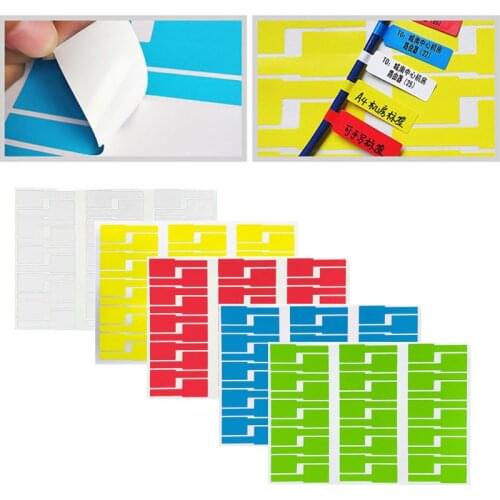 30Pc Cable Labels Sticker Waterproof Identification Tags Work with Laser Printer