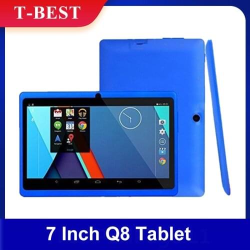 7 Inch Q8 Tablet Android Quad-core Processor WiFi Version Dual Camera Entertainment Machine Gift for Children Students Adults