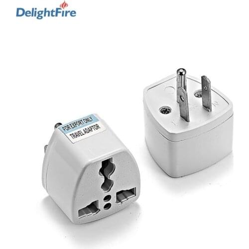 3 Pin US Adapter Plug USA To EU Plug Adapter Converter Universal 250V 10A AC Electric Outlet Socket Travel Adapter Power Socket