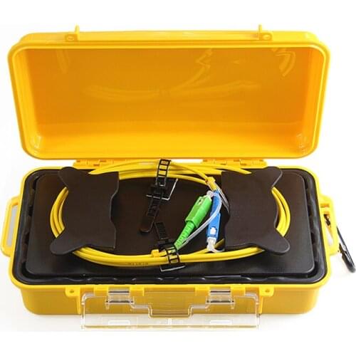 Free shipping OTDR Launch Cable Box SM 1 km OTDR Fiber Rings OTDR Patch Cord Singlemode 2000m FC/UPC, SC/UPC, ST/UPC, LC/UPC