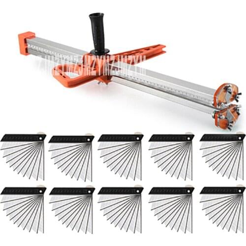 Dustless Gypsum Plasterboard Board Cutter Manual High-Precision Drywall Cutting Artifact Tool Hand Push Roller Type Cutter