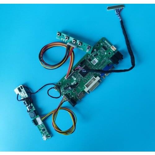 Kit for 30pins 60Hz 10.2" CLAA102NA0DCW 1024*600 M.NT68676 HDMI-compatible+VGA+LCD+DVI+AUDIO Controller Board LED panel
