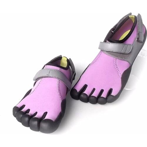 Outdoor men women plus size 44 45 Five fingers shoes running shoes Breathable quick drying lightweight 5 toes sneakers