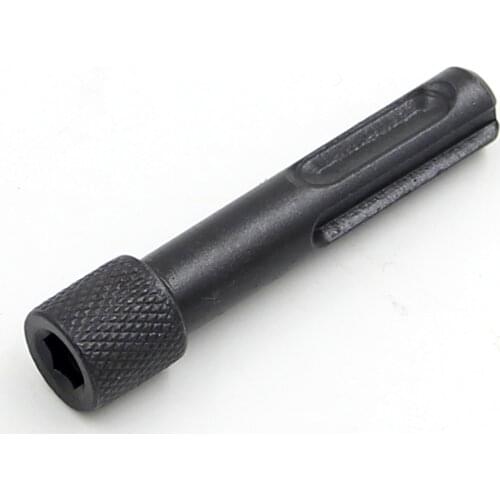 Magnetic Hex Socket Shank Screwdriver with Knurled SDS Plus To 1/4"(6.35mm) Holder Keyless Drill Chuck Adaptor Converter