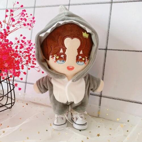 [MYKPOP]Dolls Clothes: Hooded Pajama / Bodysuit for 20cm Dolls(without doll) KPOP Fans Collection SC20122911