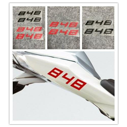 Motorcycle Superbike Sticker Decal Pack Waterproof Body Shell Tank Pad Fairing Reflective Decals Stickers for DUCATI 848