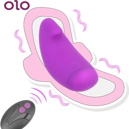 OLO Sex Toys for Women Invisible Jumping Egg Wearable G-Spot Vibrator 7 Frequency Vibrating Panties Female Masturbator