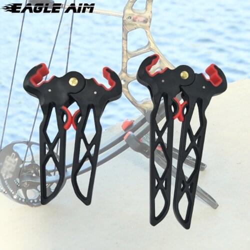 Archery Hunting Accessories Compound Bow Stand Bow Kick Stand Holder Legs Compound Bows Support Rack