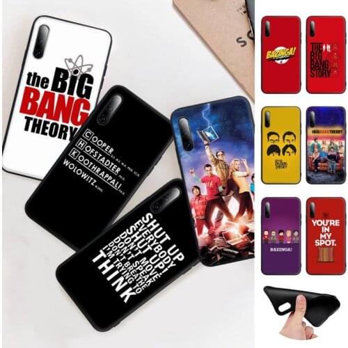 The Big Bang Theory Phone Case Huawei P9 P10 P20 P30 P40 Lite Pro P Smart 2019 2020 Silicone Cover