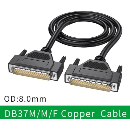 37Pin Male to Female Extension 37P Cable DB37 M/M calbe M/F Serial Port Extend DATA Cable Cord Printer 1M 2M 3M 5M 10M