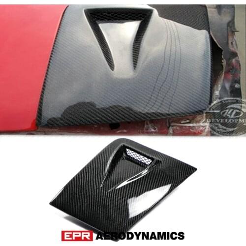 Carbon Fiber Vented Headlight Cover For Mazda MX5 NA MK1 Miata LHS Glossy Finish Bumper Head Light Lamp Cap Fibre Drift Kit Part