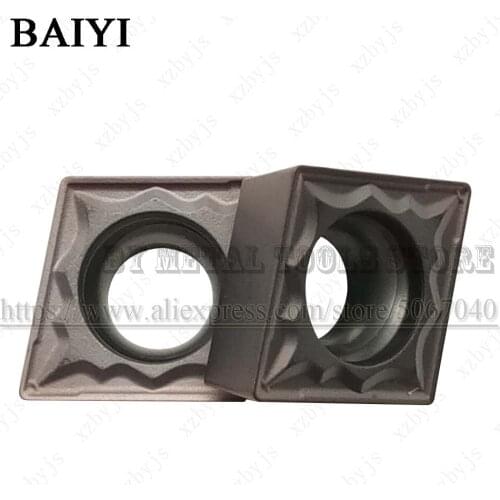 10pcs CCMT09T304-HMP PC9030 CCMT09T308-HMP PC9030 carbide inserts CNC lathe Cutting blade turning insert For stainless steel