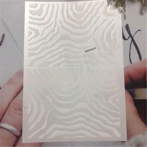 High Quality Hot Selling 3d DIY Japanese Style Nail Stcikers Nail Decals Water Ripples Nail Art Nail Decoration Manicure Women