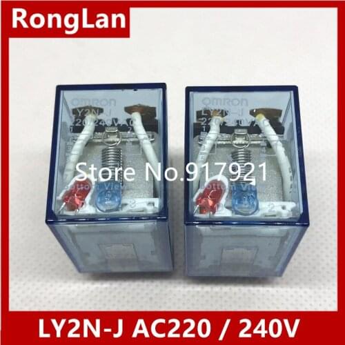 [ZOB] New original OMRON Omron solid state relays LY2N-J LY2NJ AC24V AC110V AC220 / 240V --10PCS/LOT