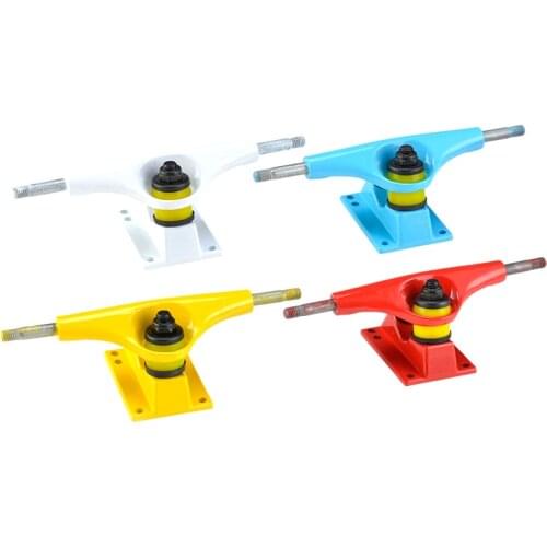 1PC 5inch Skateboard Truck with 92A Bushing for Double Rocker Maple Deck Cruiser