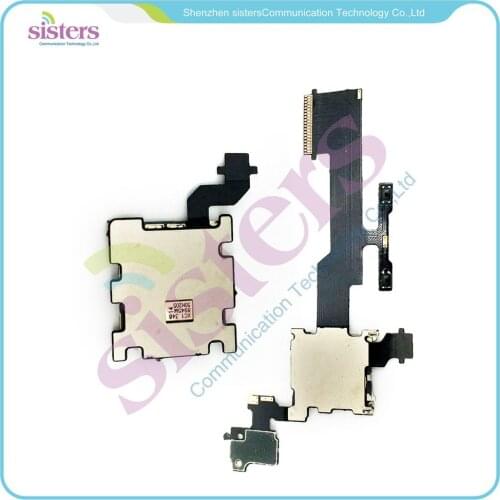 10set(20pcs) Wholesale SD Card Reader Contact Flex Cable Ribbon with SIM card Holder flex cable for HTC One M8 Free shipping