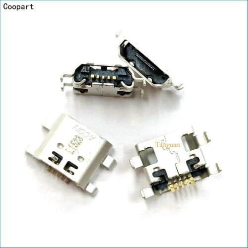 10pcs/lot Coopart New USB Charging Port Dock Connector for Huawei Honor 7 /Honor 6 Plus /Honor 5X 5C top quality