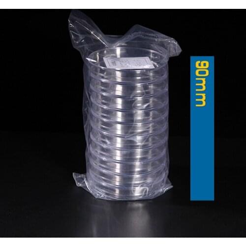 20 pieces/pack 90mm Disposable Plastic Petri Dish Laboratory Equipment Culture Dish