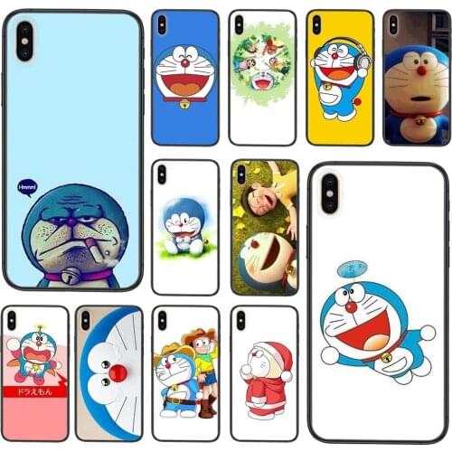 For Samsung Galaxy A72 A725F A71 A70 4G 5G A50 A40 A30 A20 A10S A02 Doraemon Cell Phone Bags Designs