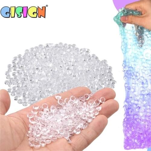 Colorful Slime Beads Additive For Fishbowl Slime Accessories Decoration Vase Arts Craft Filler DIY Toys Kit FishTank Decor
