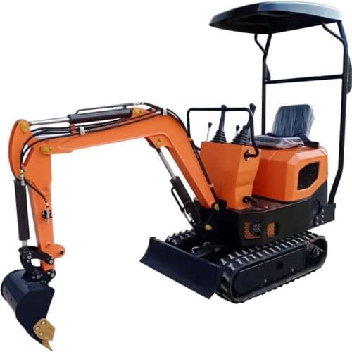 Chinese 1ton Hydraulic Mini Crawler Excavator 1000kg Digger Machine With CE EPA