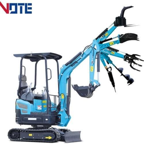 CE EPA 1 Ton Mini Excavator Garden Farm Construction Tool Small Digger Best-selling