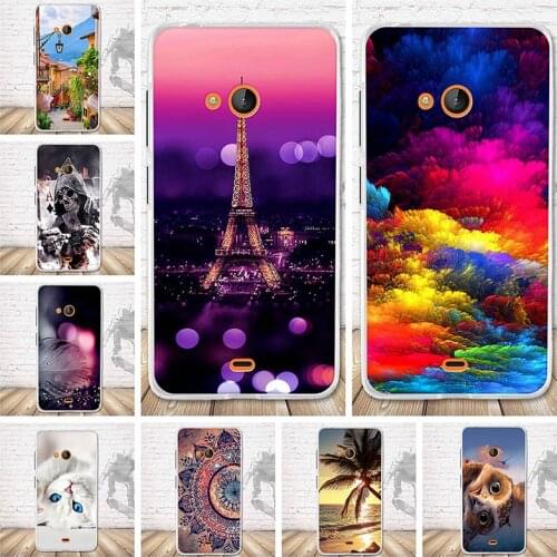 Fashion Soft TPU For Nokia Microsoft Lumia 540 Case Cool Back Cover For Nokia Lumia 540 Silicone Phone Cases Covers Skin Fundas