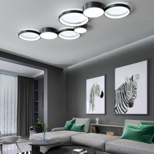 New Nordic modern living room LED ceiling lamp bedroom lamp restaurant LED chandelier hotel lamp LED lamp ZM1119