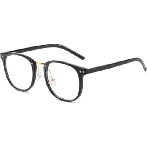 PC 2021 Phone Clear Round Rivet Blue Light Ray Blocking Glasses Custom Logo